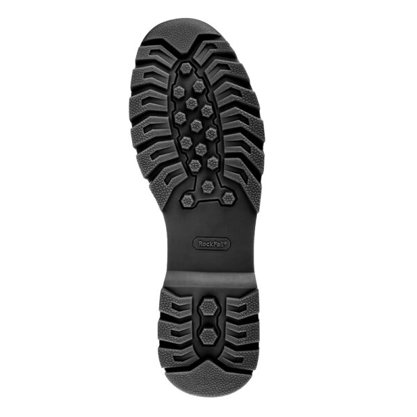 A black, protective rubber outsole.