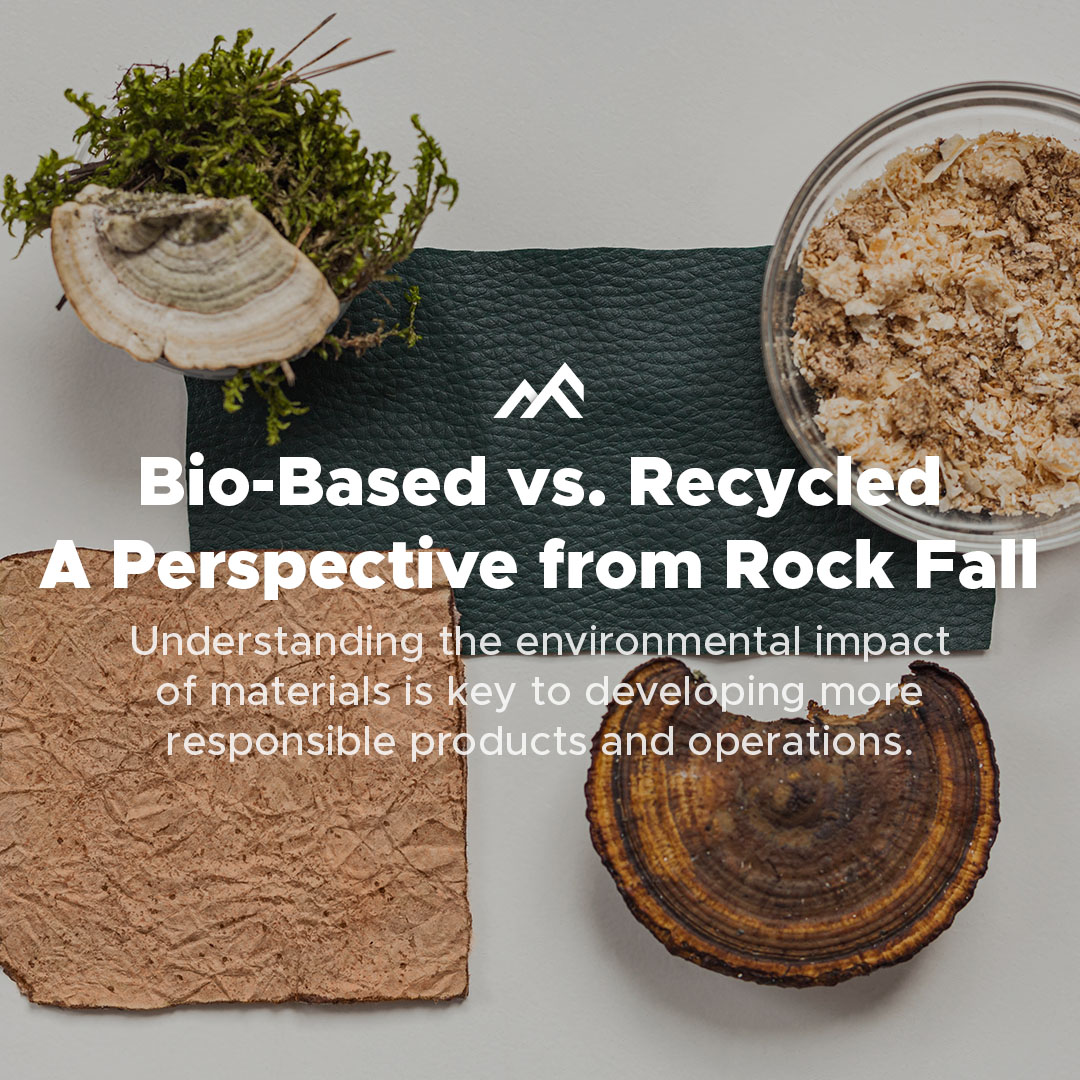 Exploring Better Materials: Bio-Based vs. Recycled | A Perspective from Rock Fall UK
