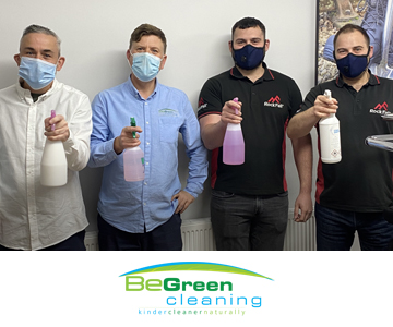 BeGreen Cleaning: One of many steps to being the most sustainable safety footwear brand