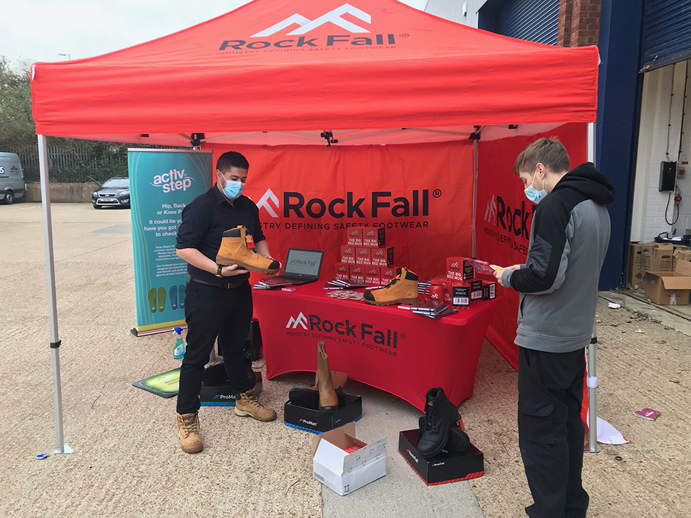 Rock Fall press on with growth and development plans and commit to continued support for their distributors whilst following latest lockdown guidelines