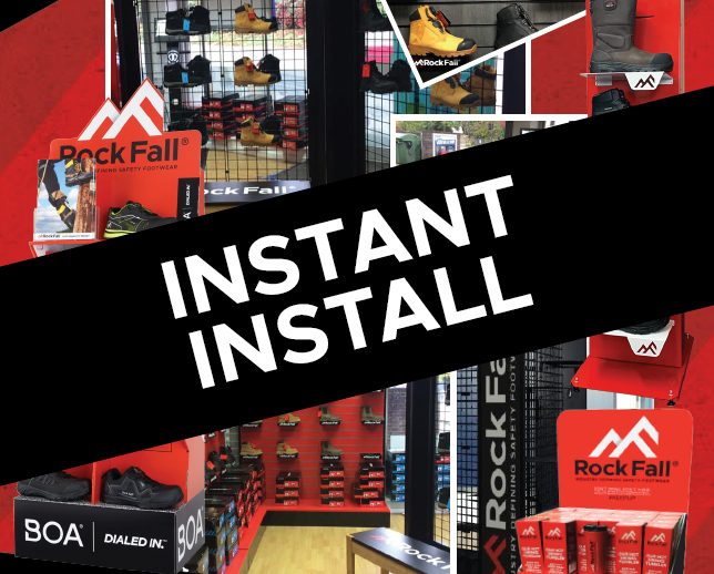 Introducing: Instant Install from Rock Fall, You might have some old display units or space, let’s “fill it for free”