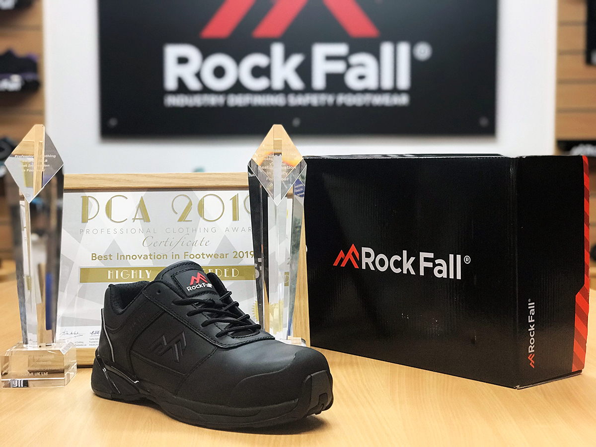 Rock Fall stride into their next sector with development of conductive footwear